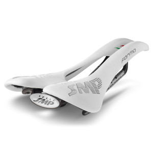 Selle SMP Forma 137x273mm Rails Carbone - Blanc