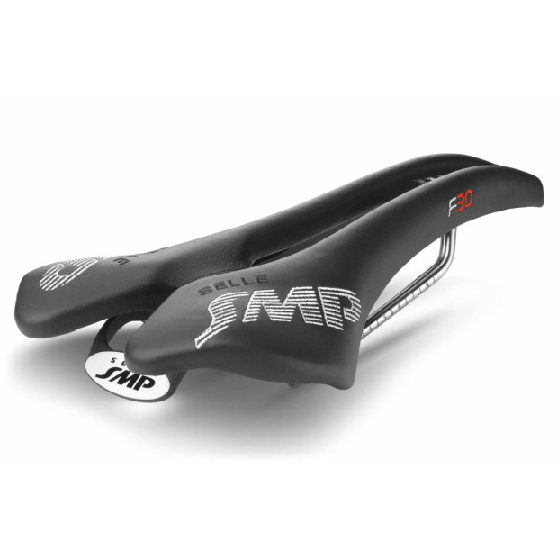 Selle SMP F30 149x295mm Rails Inox - Noir