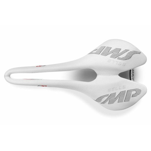 Selle SMP F30 149x295mm Rails Inox - Blanc