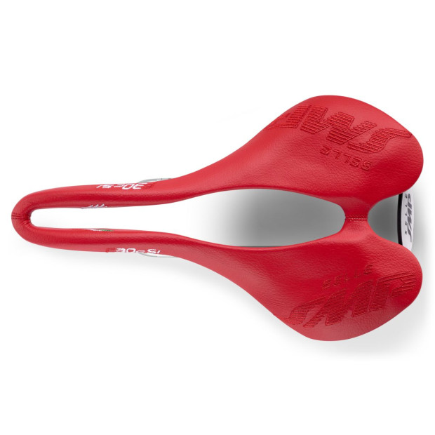 Selle SMP F30Csi 150x250mm Rails Inox - Rouge