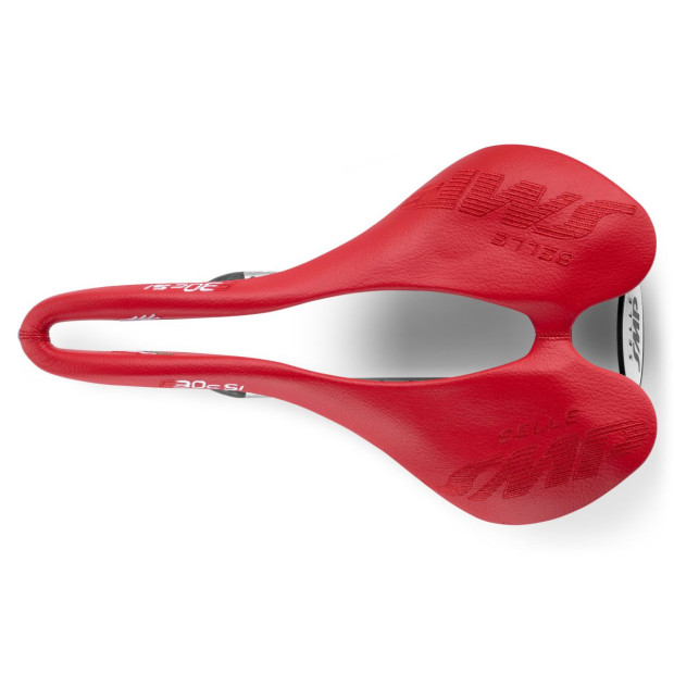 Selle SMP F30Csi 150x250mm Rails Carbone - Rouge