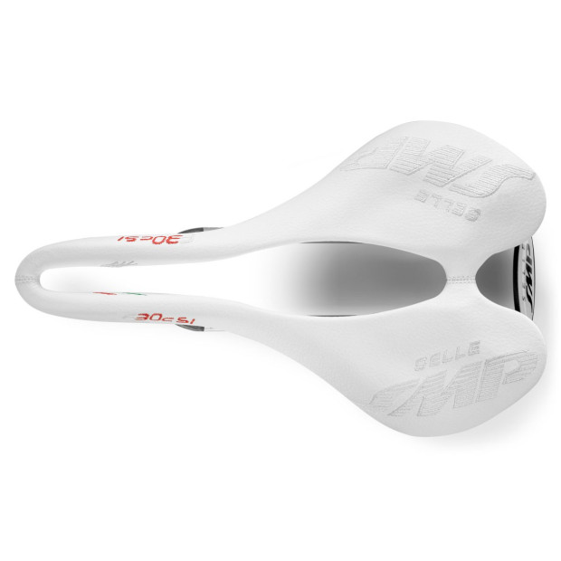 Selle SMP F30Csi 150x250mm Rails Carbone - Blanc