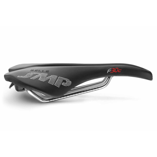 Selle SMP F30C 150x249mm Rails Inox - Noir