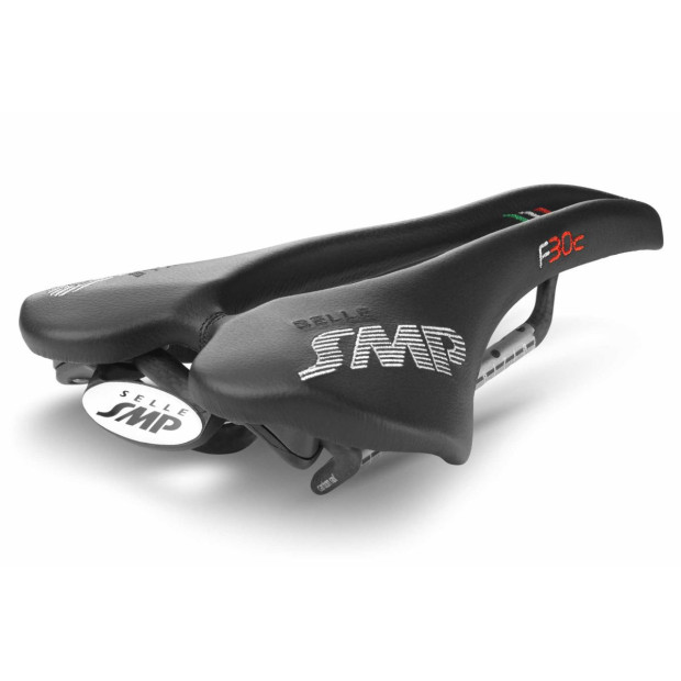 Selle SMP F30C 150x249mm Rails Carbone - Noir