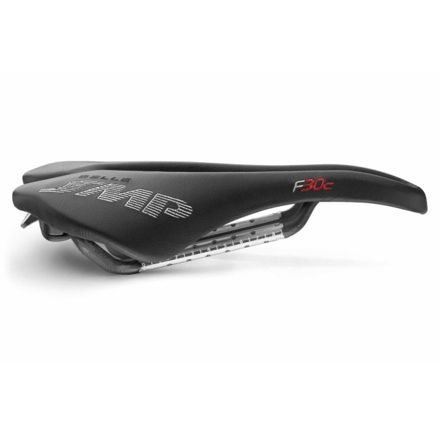 Selle SMP F30C 150x249mm Rails Carbone - Noir