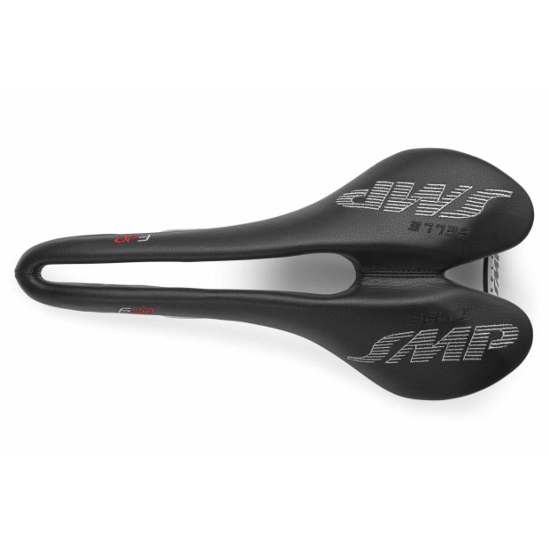 Selle SMP F20 123x277mm Rails Inox - Noir