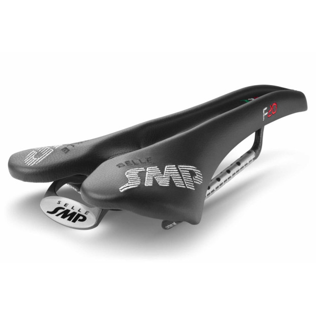 Selle SMP F20 123x277mm Rails Carbone - Noir