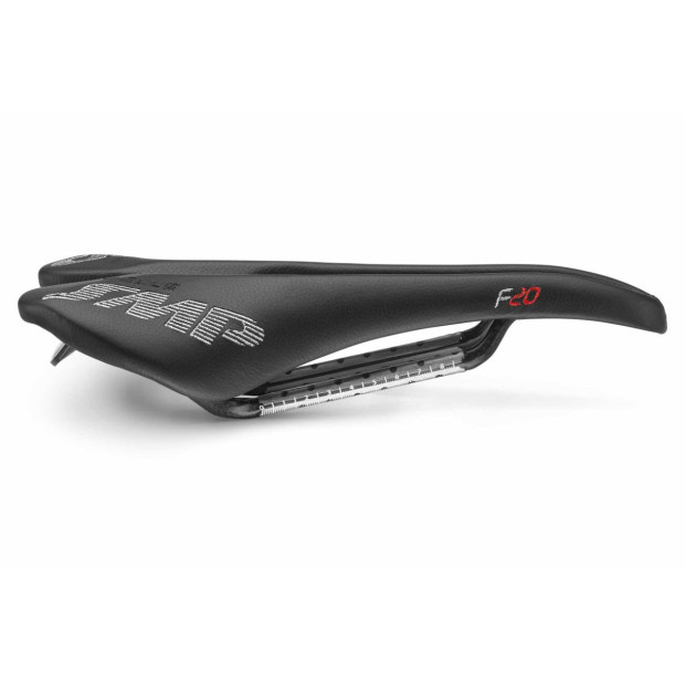 Selle SMP F20 123x277mm Rails Carbone - Noir