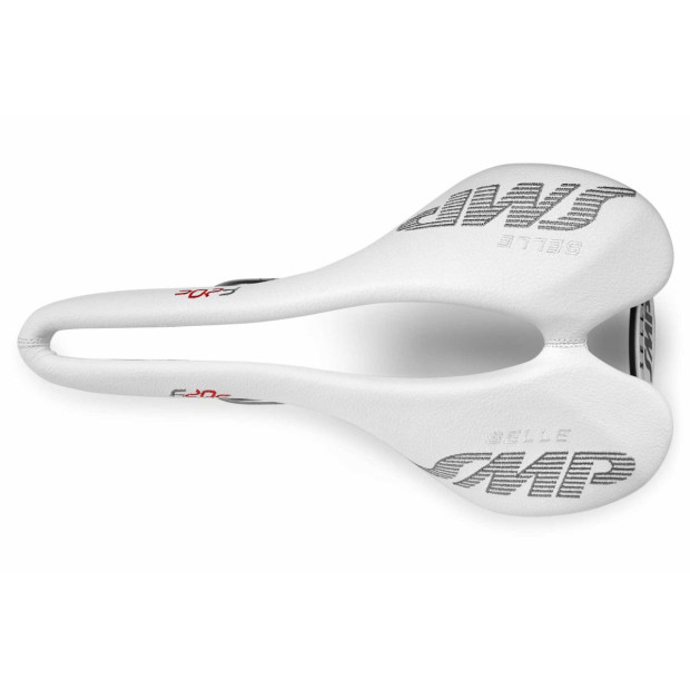 Selle SMP F20C 134x250mm Rails Inox - Blanc