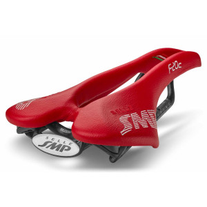 Selle SMP F20C 134x250mm Rails Carbone - Rouge