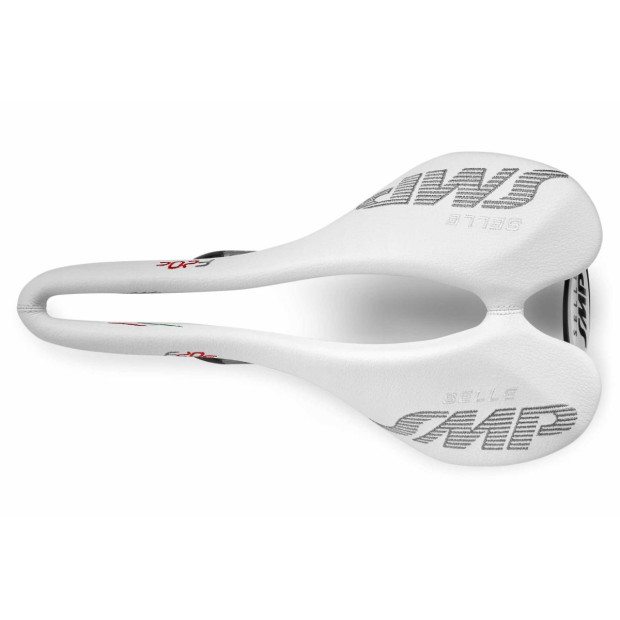 Selle SMP F20C 134x250mm Rails Carbone - Blanc