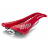 Selle SMP Evolution 129x266mm Rails Inox - Rouge