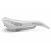 Selle SMP Evolution 129x266mm Rails Inox - Blanc