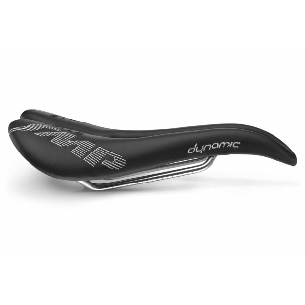 Selle SMP Dynamic 138x274mm Rails Inox - Noire