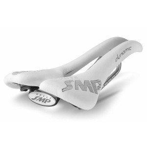 Selle SMP Dynamic 138x274mm Rails Inox - Blanche