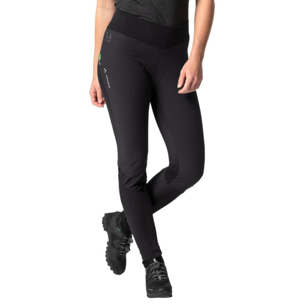 Cuissard long Femme Vaude Matera Warm Tight Noir