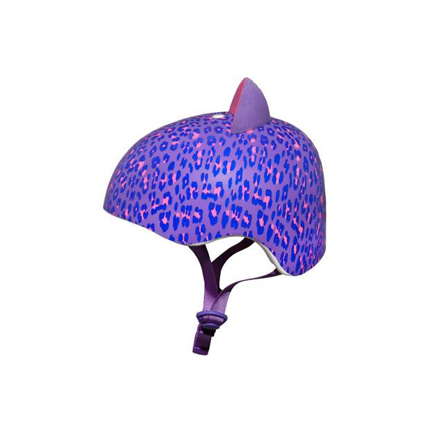 Casque Enfant C-Preme Raskullz Leopard Kitty Purple - 8 +
