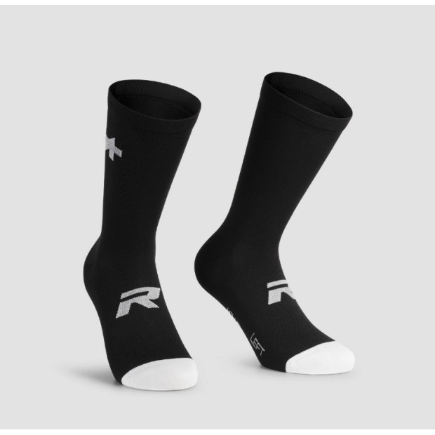 Chaussettes ASSOS R S9 - Twin Pack - Série BLACK