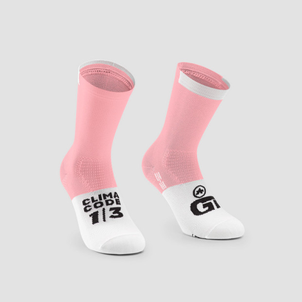 Chaussettes GT C2 ASSOS - Rose