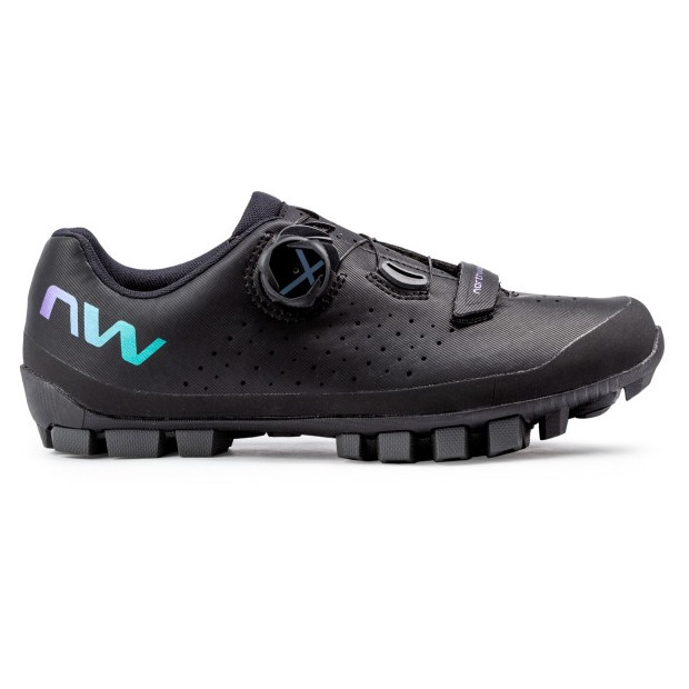 Chaussures VTT/Gravel Femme Northwave Hammer Plus - Noir/Iridescent