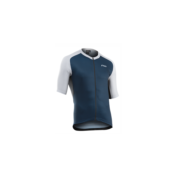 Maillot Manches Courtes Route Northwave Force Evo - Bleu Profond
