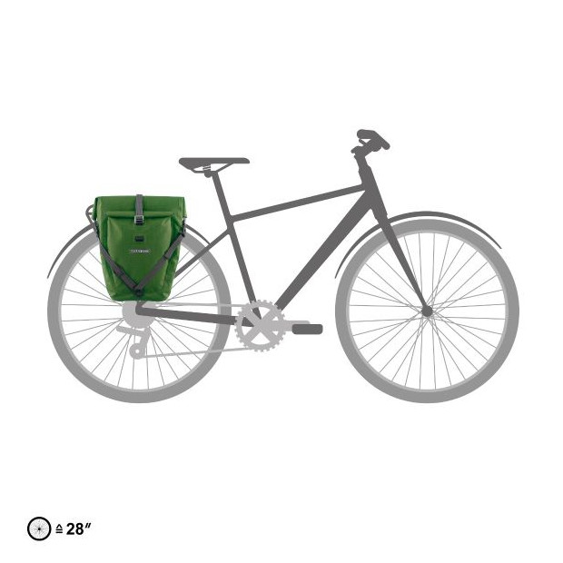 Sacoche de Voyage Ortlieb Back-Roller Plus QL2.1 23L - Vert Mousse