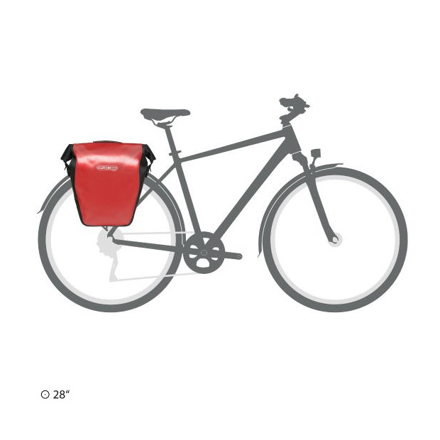 Sacoche Ortlieb Back-Roller Core QL2.1 - Rouge