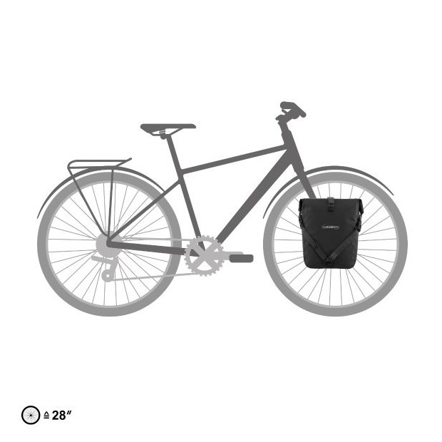 Sacoche Ortlieb Sport-Roller Plus QL2.1 14,5L - Noir
