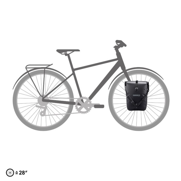 Sacoche Ortlieb Sport-Roller Free QL3.1 14,5L - Noir