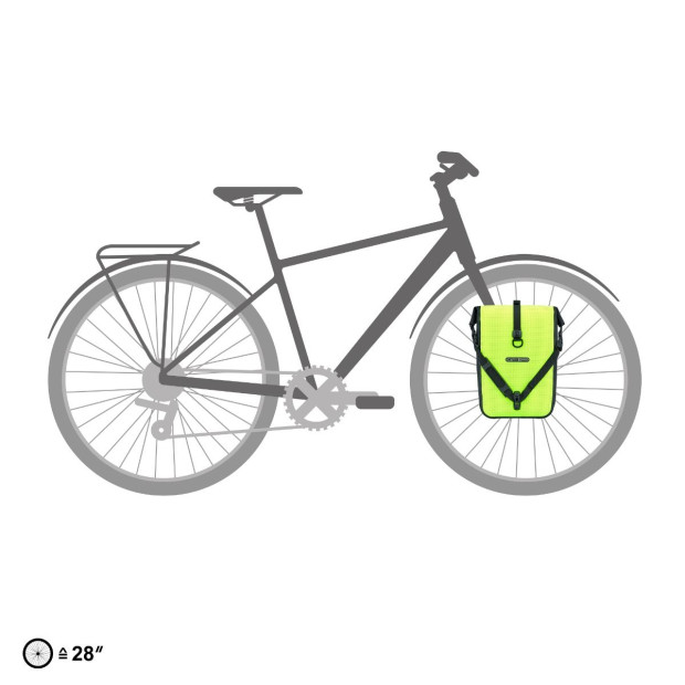 Sacoche Ortlieb Sport-Roller High-Vis QL2.1 14,5L - Jaune