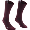 Chaussettes Hautes Mavic Logo - Aubergine Corde