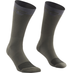 Chaussettes Hautes Mavic Ksyrium - Vert Militaire/Carbone