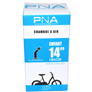 Chambre à Air Enfant PNA C4802300 Valve Schrader Coudée 14x1,7/2,2"