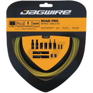 Kit Câbles et Gaines de Frein Jagwire Road Pro - Jaune