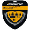 Kit Câbles et Gaines de Dérailleur Jagwire 2X Pro Shift - Gris Glacial