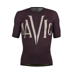 Maillot Homme Mavic Heritage - Aubergine/Noir