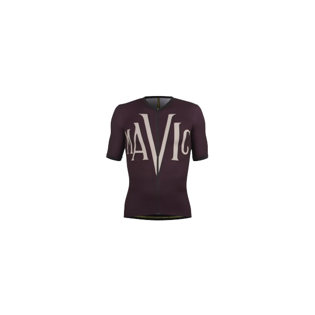 Maillot Homme Mavic Heritage - Aubergine/Noir