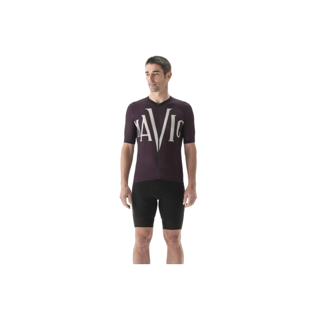 Maillot Homme Mavic Heritage - Aubergine/Noir