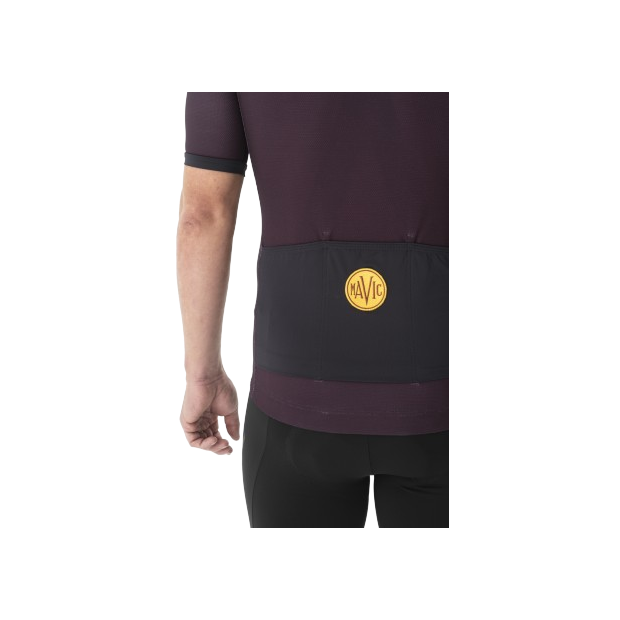 Maillot Homme Mavic Heritage - Aubergine/Noir