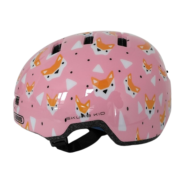 Casque Enfant Abus Skurb - Renard Rose