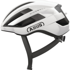 Casque Route Abus WingBack Blanc Brillant