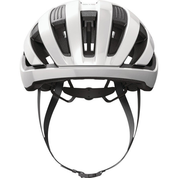 Casque Route Abus WingBack Blanc Brillant