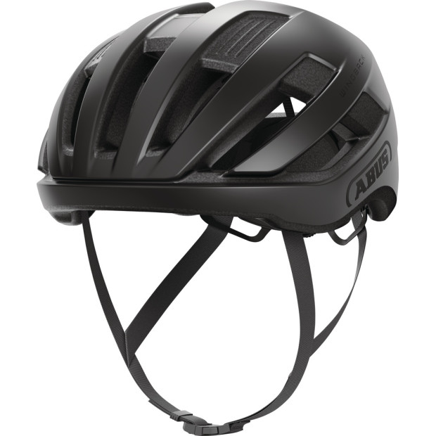 Casque Route Abus WingBack Noir Velouté