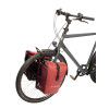 Paire de Sacoches Vaude Aqua Front Matériau Recyclé - Vol. 28 l - Rouge