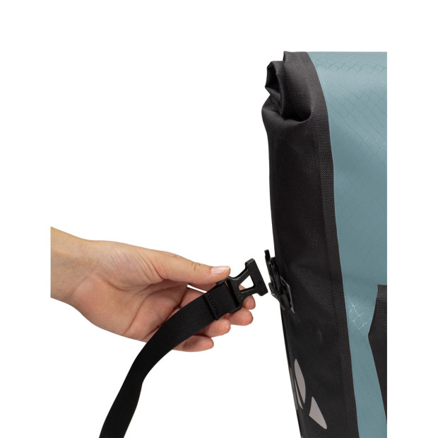 Paire de Sacoches de voyage Vaude Aqua Back Plus Matériau Recyclé - Vol. 25.5 l - Bleu Nordique