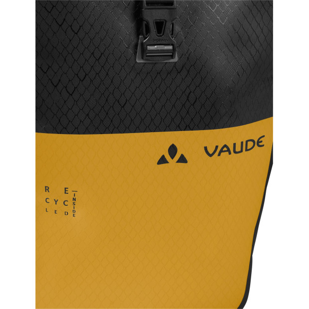 Paire de Sacoches Arrière Vaude Aqua Back Color Matériau Recyclé 48L - Jaune