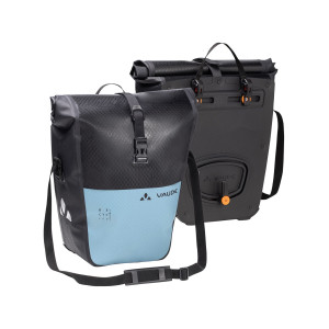 Paire de Sacoches Arrière Vaude Aqua Back Color Matériau Recyclé 48L - Bleu Nordique/Noir