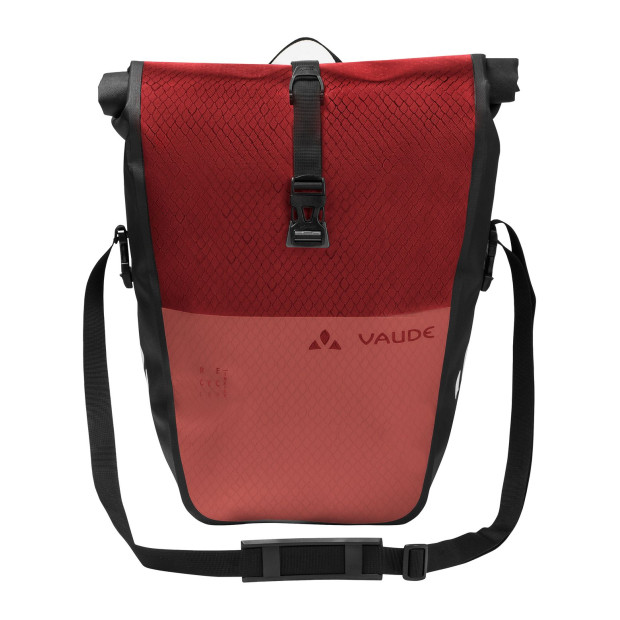 Paire de Sacoches Arrière Vaude Aqua Back Color Matériau Recyclé 48L - Rouge