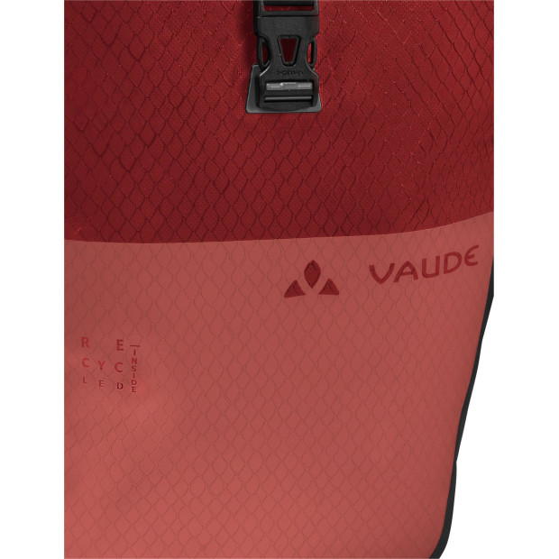 Paire de Sacoches Arrière Vaude Aqua Back Color Matériau Recyclé 48L - Rouge