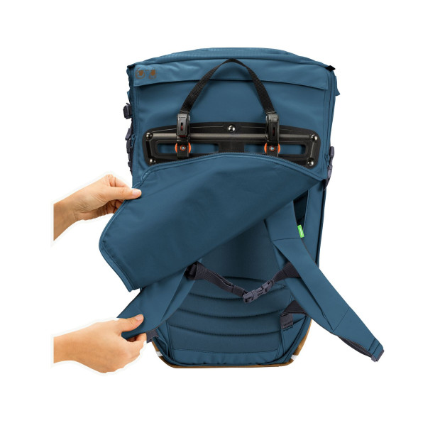 Sac à Dos/Sacoche Vaude CityGo Bike 23 II Bleu Baltique